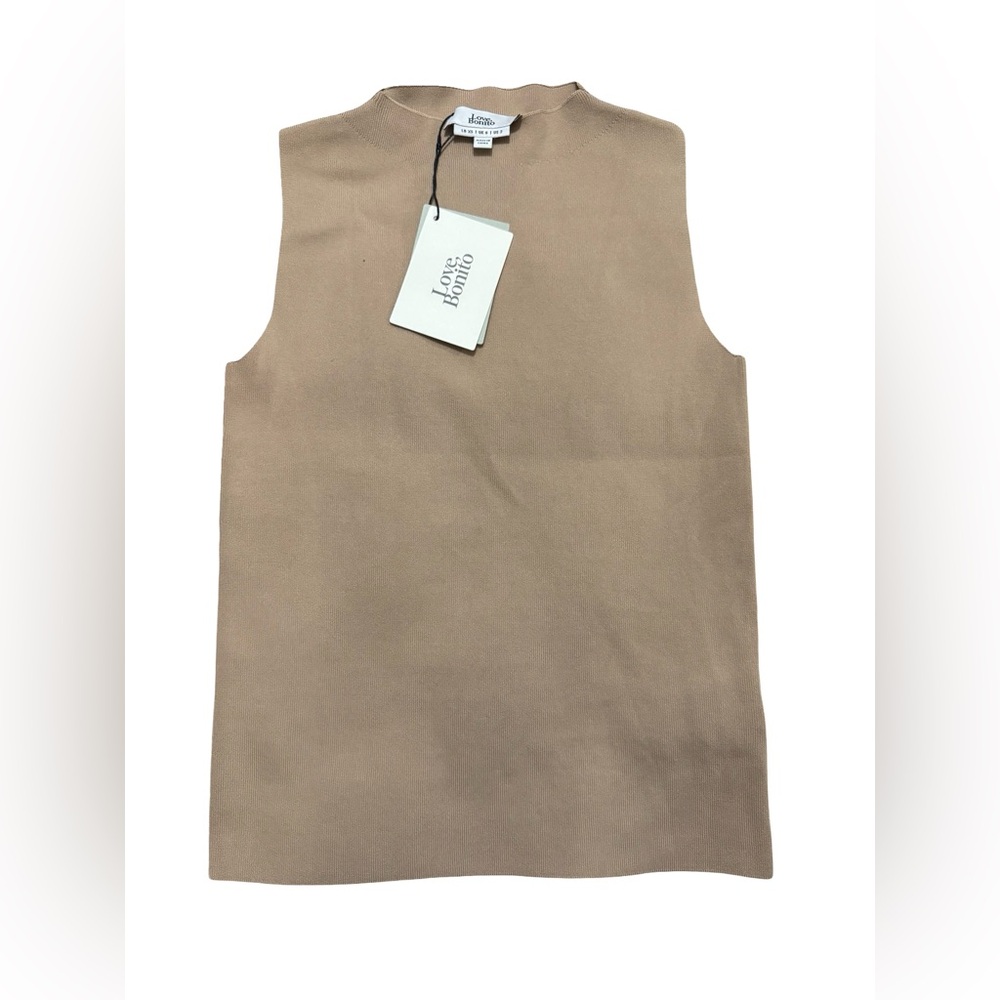 Love Bonito Women's Tan Tank Top